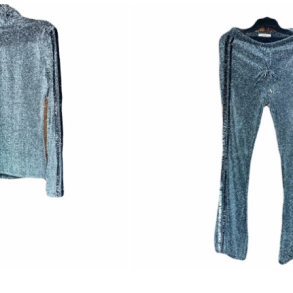 Vintage Silver Tracksuit set